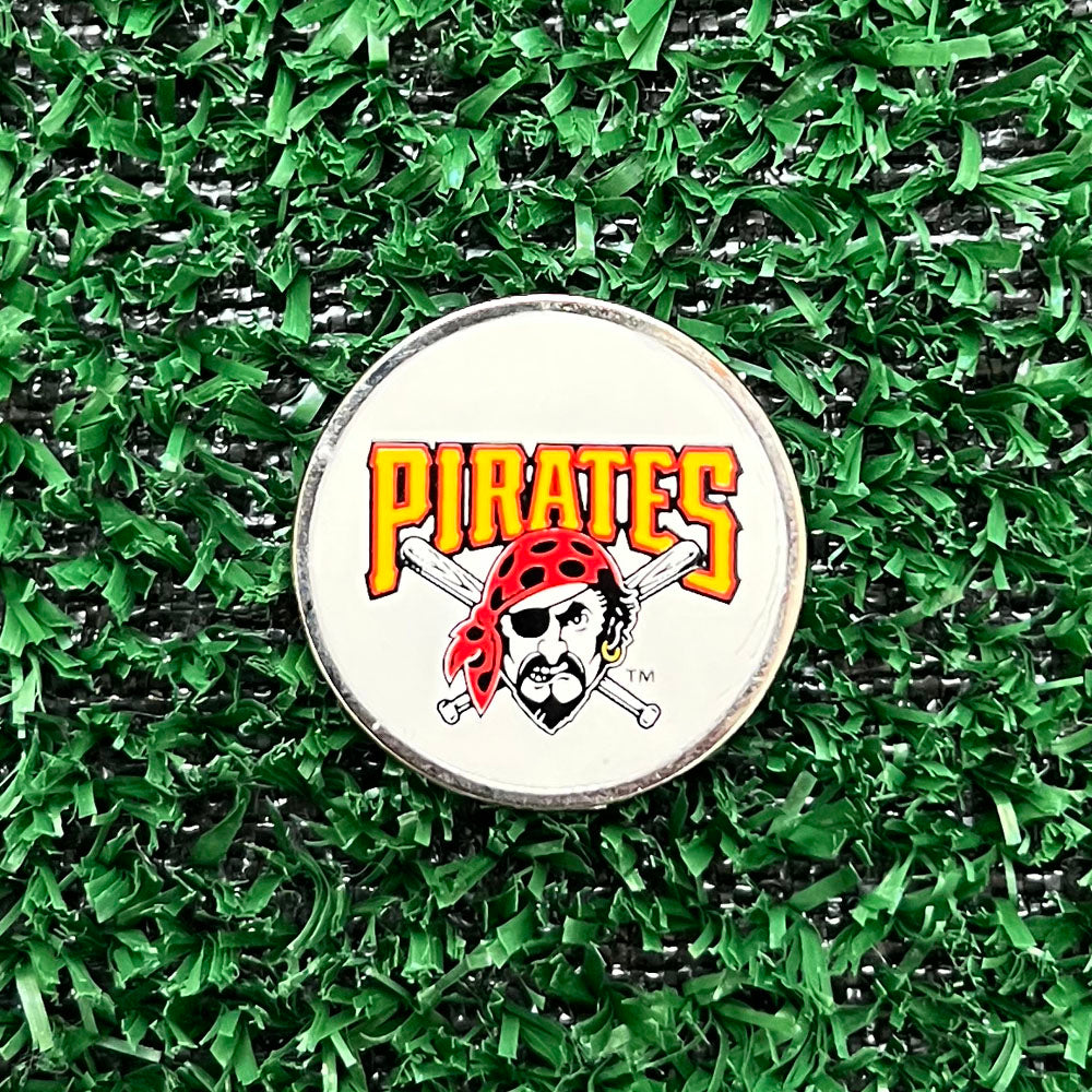 Pittsburgh Pirates Single Sided Ball Marker Only