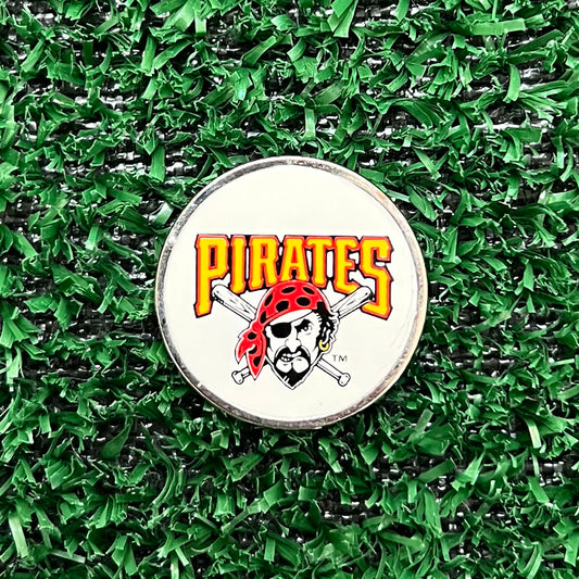 Pittsburgh Pirates Single Sided Ball Marker Only