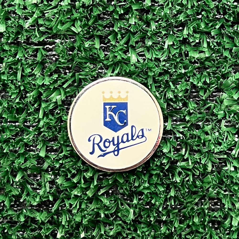 Kansas City Royals single-sided golf ball marker – clearance golf accessory