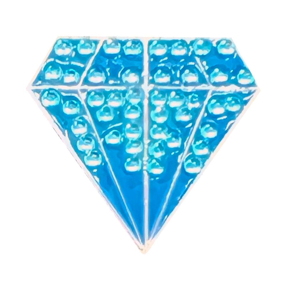 Giggle Golf Blue Diamond Golf Ball Marker (No Hat Clip)