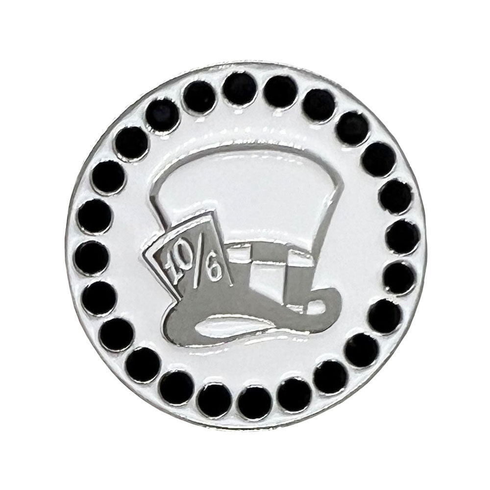 Giggle Golf Madhatter Golf Ball Marker Only