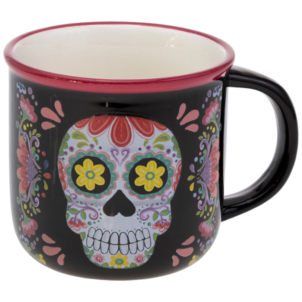 14 oz Sugar Skull Mug