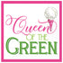 Pack of 20 Queen Of The Green (pink & green) cocktail napkins