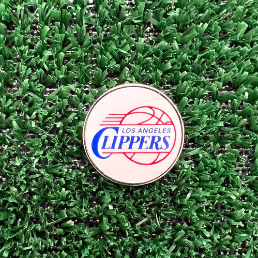 Los Angeles Clippers single-sided golf ball marker