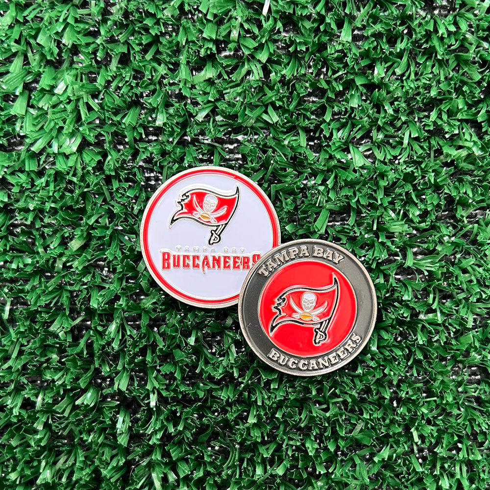 Tampa Bay Buccaneers Double Sided Ball Marker Only