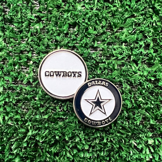 Dallas Cowboys Double Sided Ball Marker Only