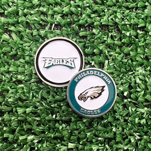 Philadelphia Eagles Double Sided Ball Marker Only