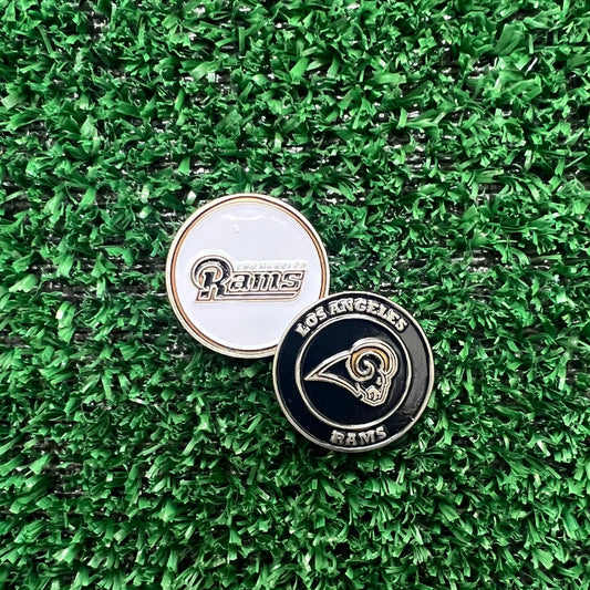 Los Angeles Rams Double Sided Ball Marker Only