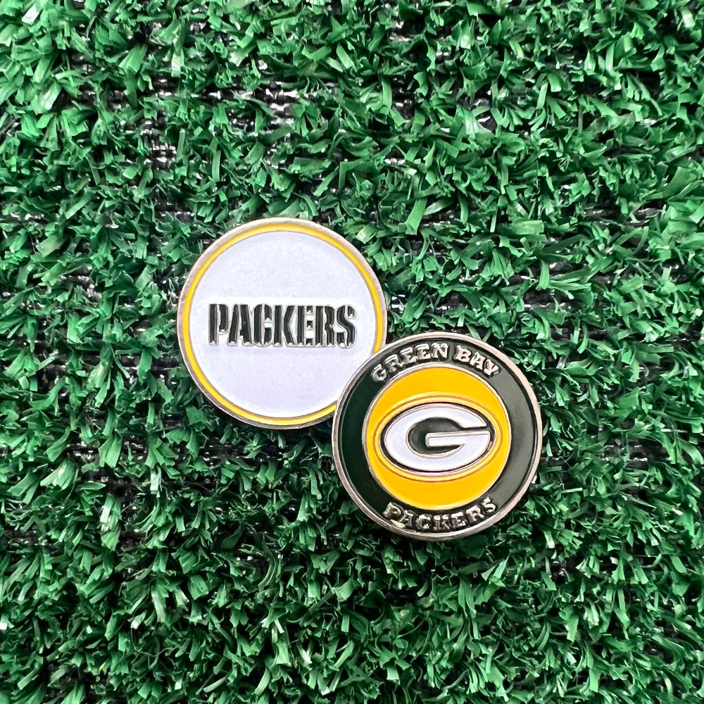 Green Bay Packers Double Sided Ball Marker Only