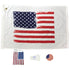 Giggle Golf Cotton USA flag golf towel, tee bag, bling golf ball marker