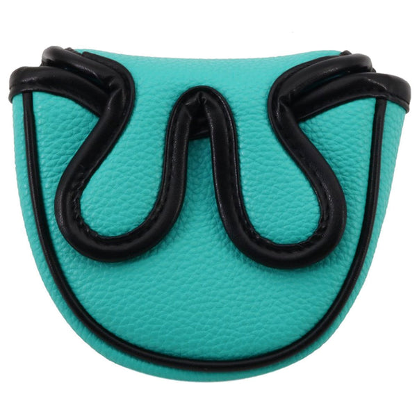 Teal Candy Sweets Mallet Putter Cover (Magnetic Closure)
