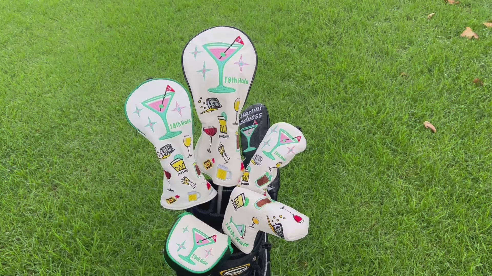 19th Hole Driver Head Cover | Funny Golf Accessory For Men & Women
