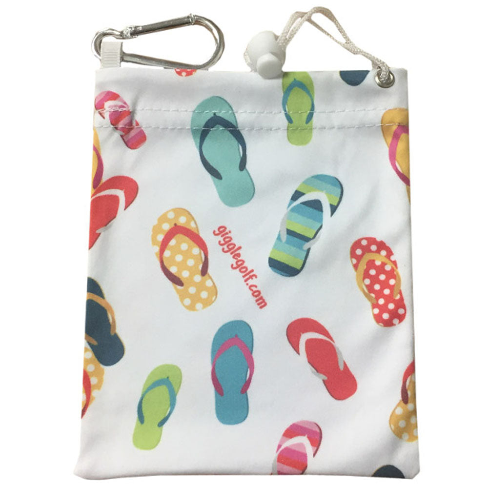 Giggle Golf Flip Flops Tee Bag