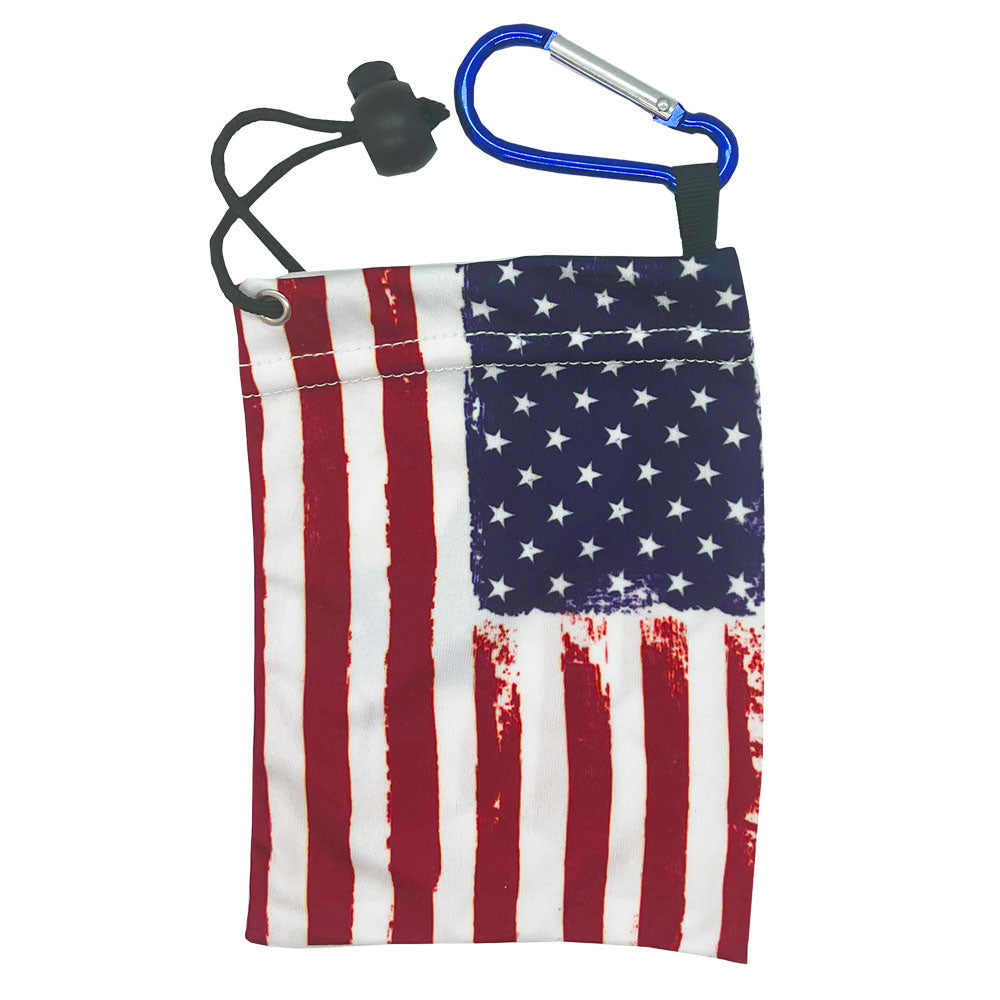 USA Flag Golf Tee Bag