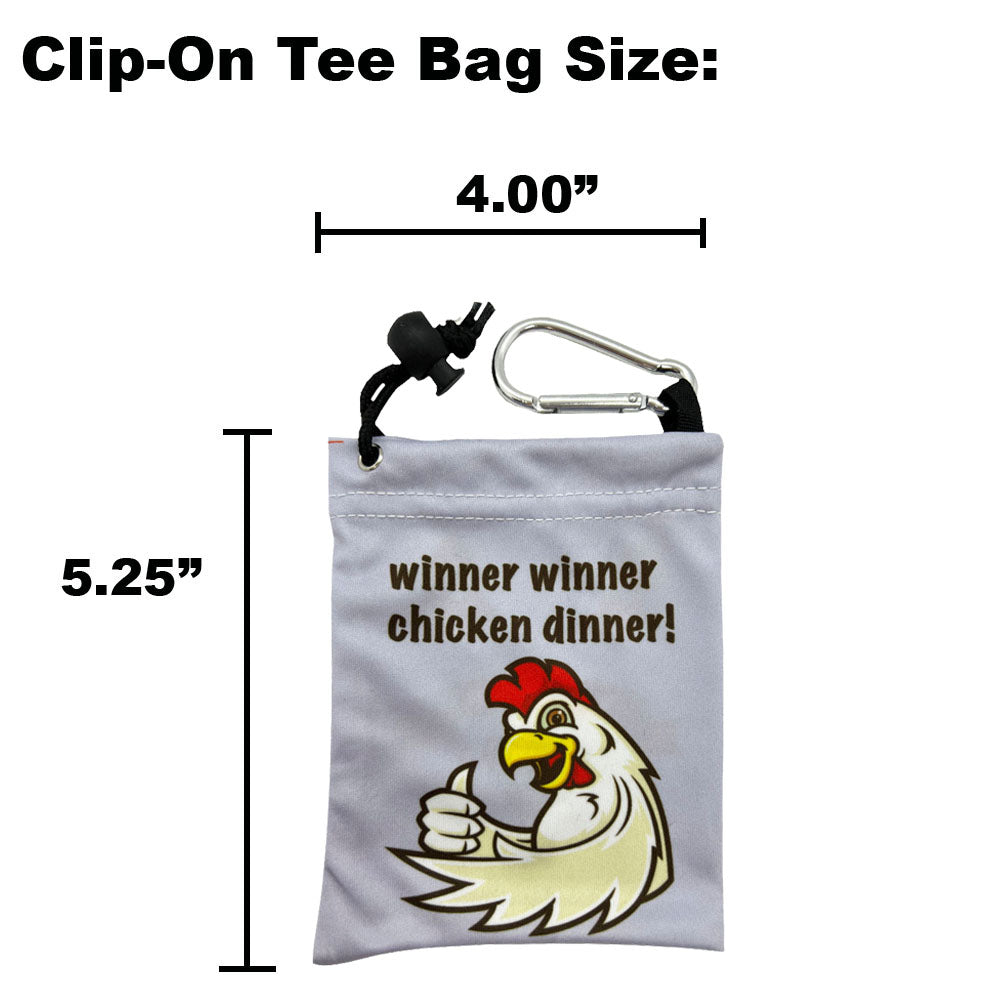 Winner Winner Chicken Dinner (Grey) Tee Bag