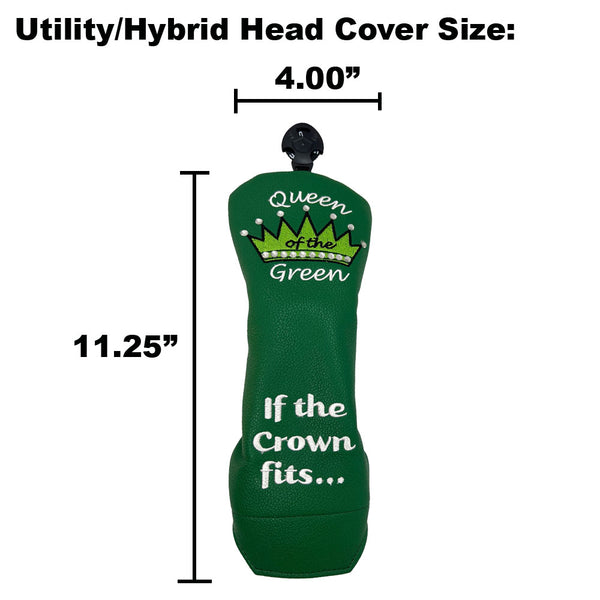 Size Chart For Giggle Golf Green Queen Of The Green Utility Head Cover