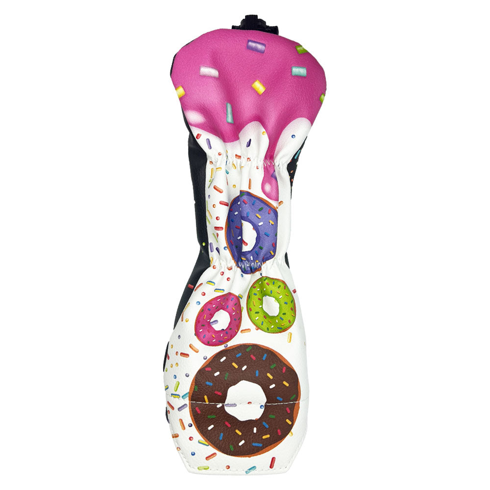 Giggle Golf Sprinkles Are Fore Winners (Donuts) Hybrid Head Cover, Back