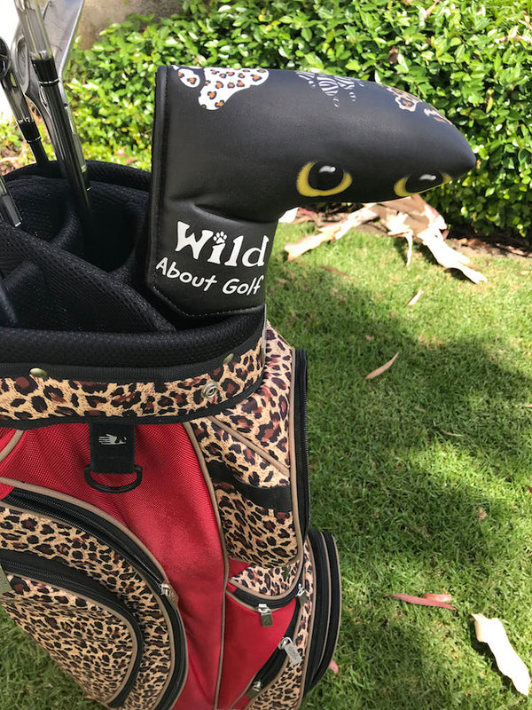 Wild About Golf Blade Putter Cover (Printed, Velcro Closure)