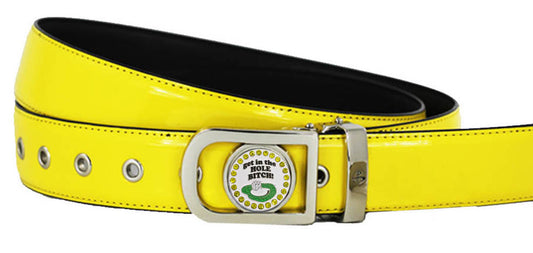 Women's Golf Belt - Yellow