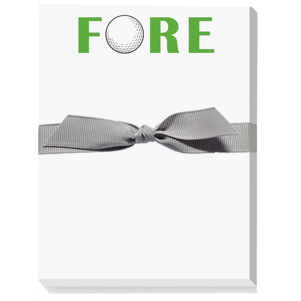 Fore (Golf Ball) Notepad