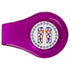 bling purple flip flops golf ball marker on a magnetic purple clip