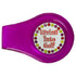 bling spring into golf ball marker with a magnetic purple clip