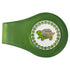 bling green turtle golf ball marker with a magentic green clip