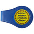 bling winner winner chicken dinner golf ball marker with a magnetic blue clip