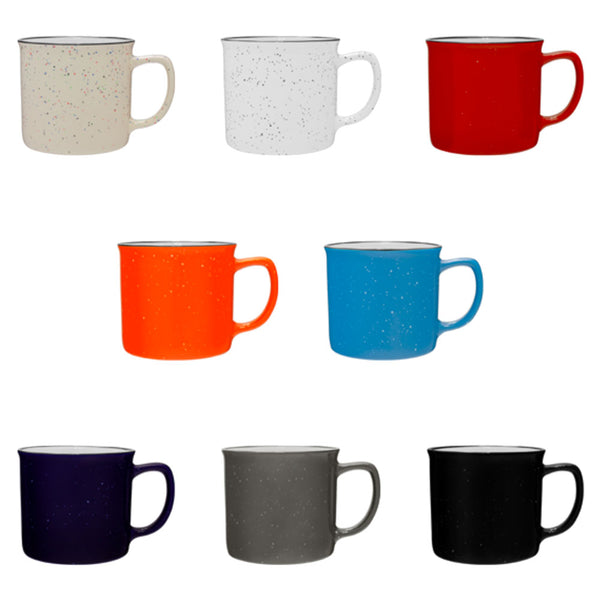 customizable 12 oz coffee mugs with eitgh color options