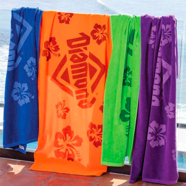 Customizable Colorful Oversize Velour Beach Towel