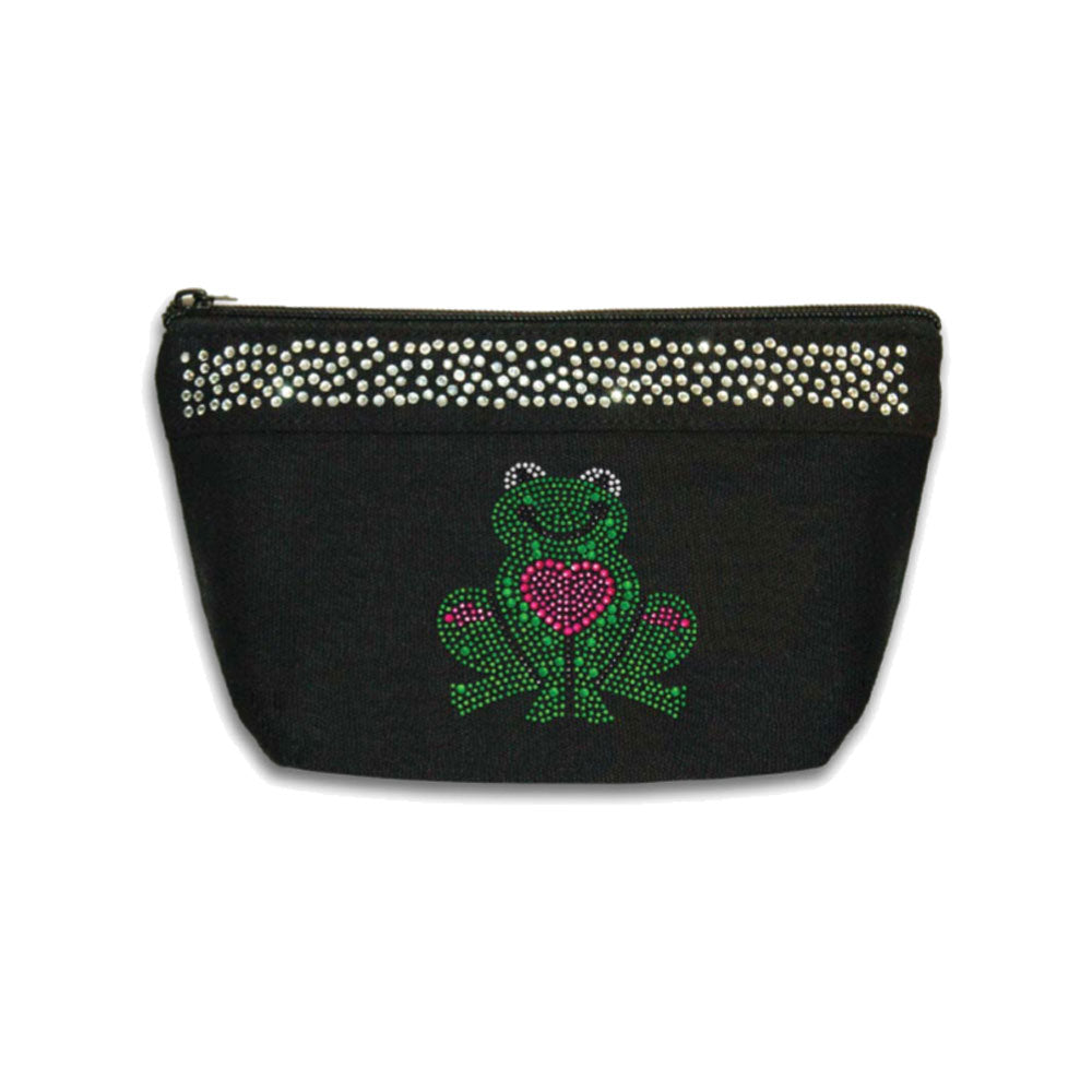 custom bling small make-up bag