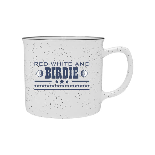 customizable usa speckled mug