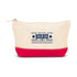 Customizable USA Themed Cotton Canvas Cosmetic Bags