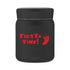 customizable black food container with fiesta time logo