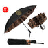 customizable leopard print umbrella for safari golf tournament