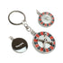 Customizable Spinning Roulette Wheel Key Chain