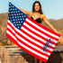 Customizable USA Beach Towel