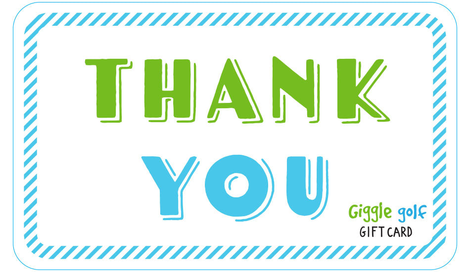 giggle golf thank you e-gift card