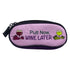 Putt Now, Wine Later Soft Zippered Glasses Case