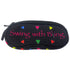 Swing With Bling Soft Zippered Glasses Case Side 1