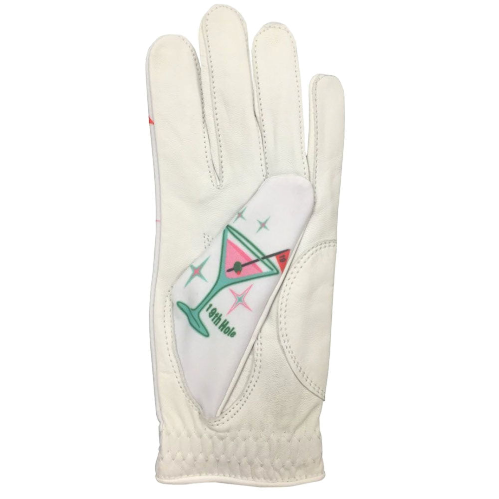 19th hole pink martini women's golf glove