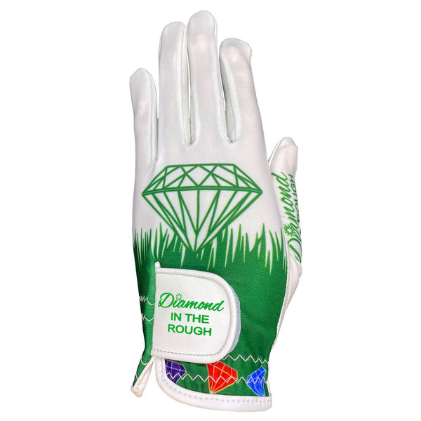 diamond in the rough women's golf glove