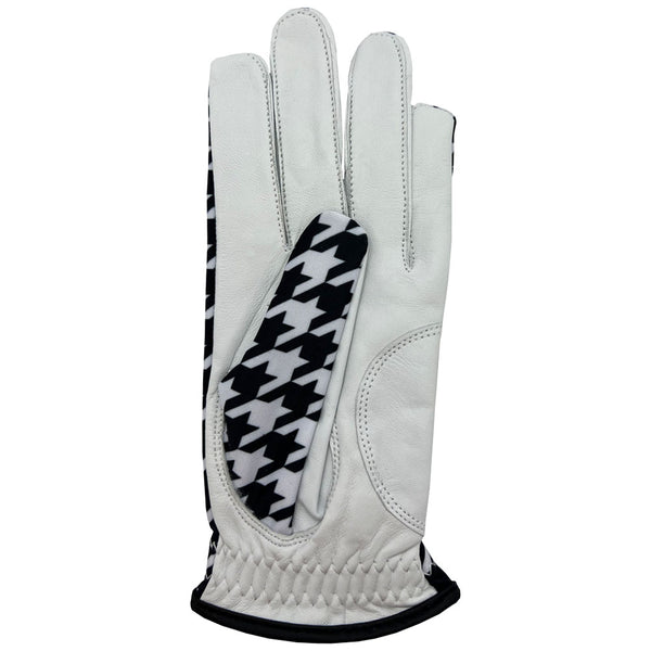 houndstotth women's golf glove with leather palm