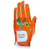 orange fiesta time women's golf glove