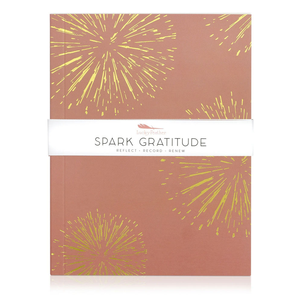 spark gratitude small journal with blank pages