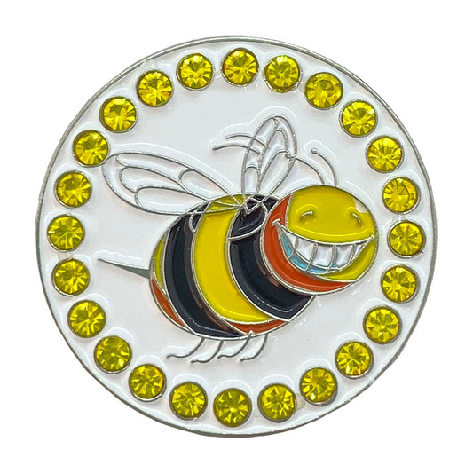 bling bee golf ball marker only