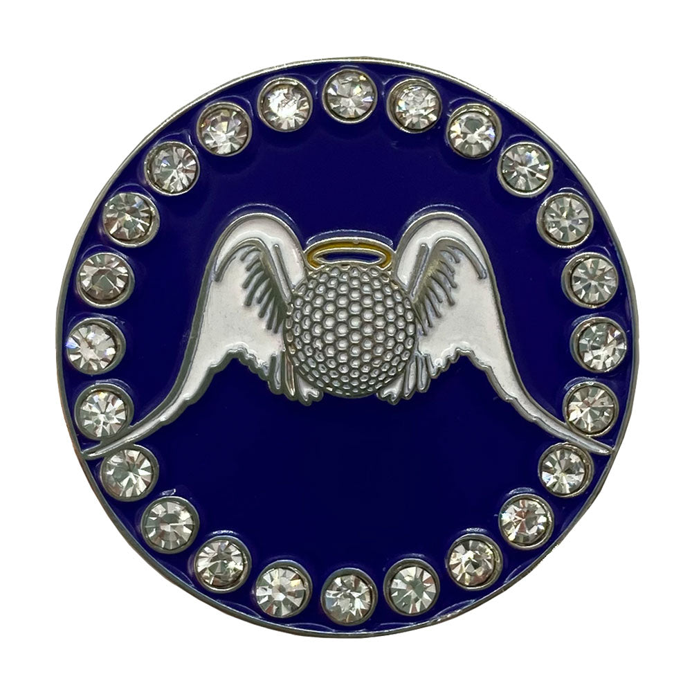 bling golf angel ball marker only