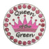 bling queen of the green pink crown golf ball marker only