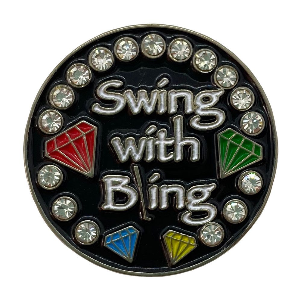 Swing With Bling Golf Ball Cleaning Pouch
