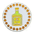 Bling Tequila bottle golf ball marker only. The design features a bottle of Tequila with a sombrero on the label.